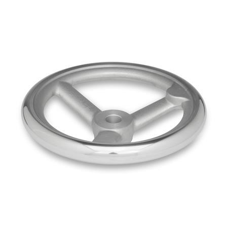 Otto Ganter Spoked Handwheel Cast Iron Aluminum, DIN 950